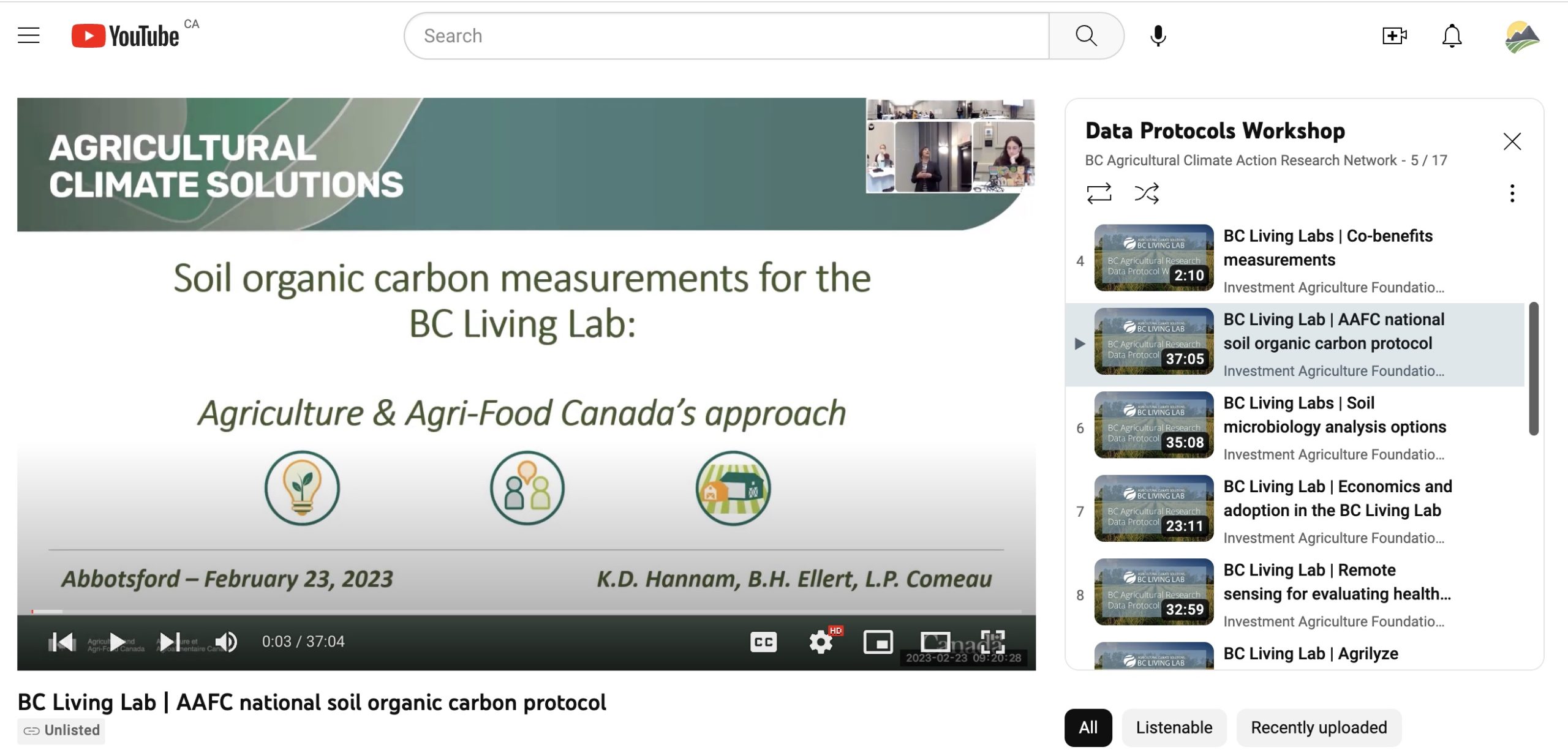 Agricultural Data Collection Protocols Conference