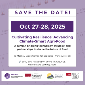 Cultivating Resilience Summit: Advancing Climate-Smart Agri-Food