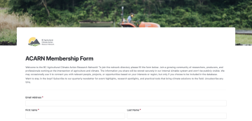 Your profile powers the ACARN Directory. Create yours today!